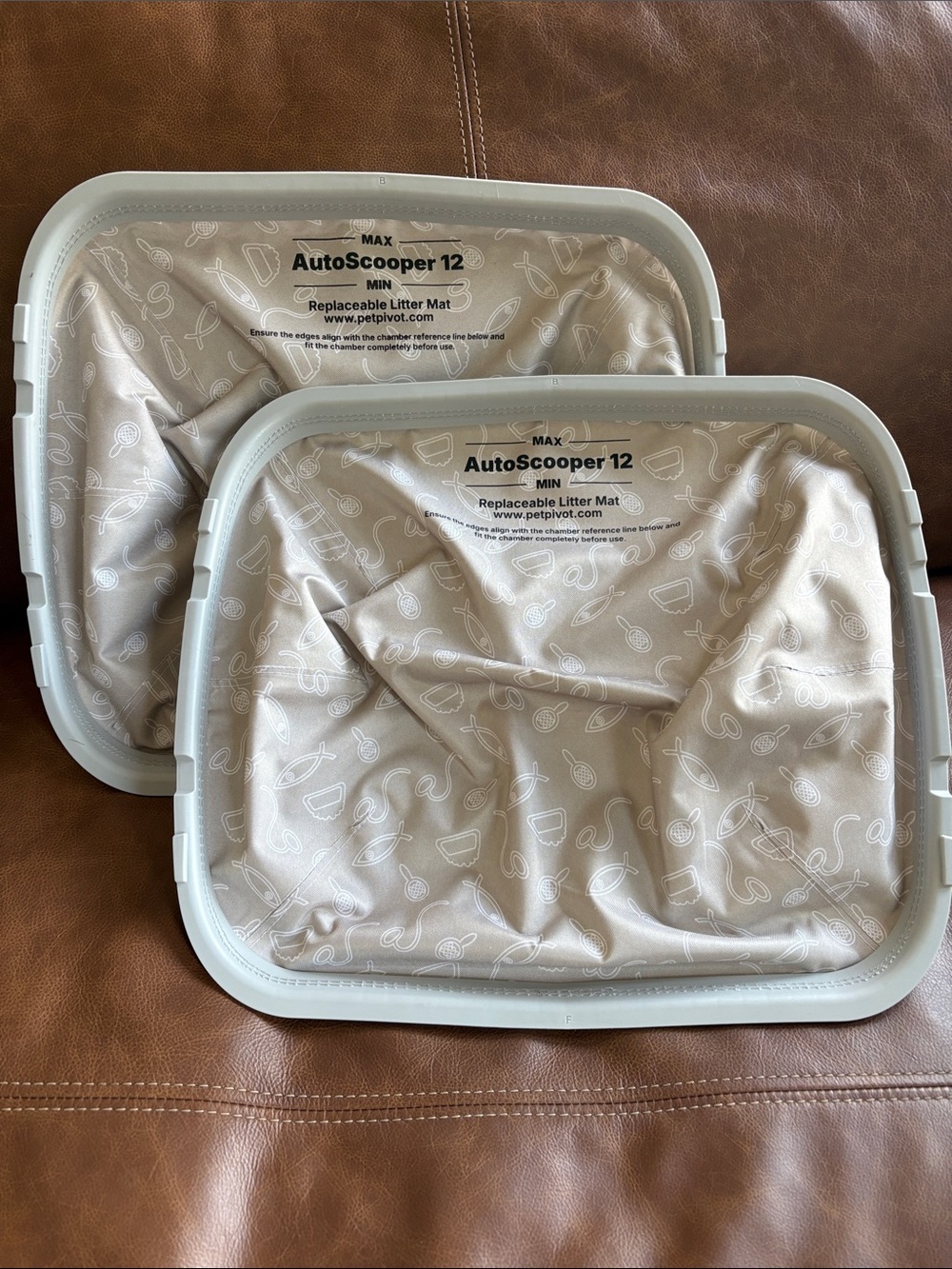 2 pk Litter Pad for Autoscooper 12